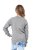 Barn sweatshirt Alutec, gråmelerad
