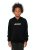 Barn hoodie Alutec, svart