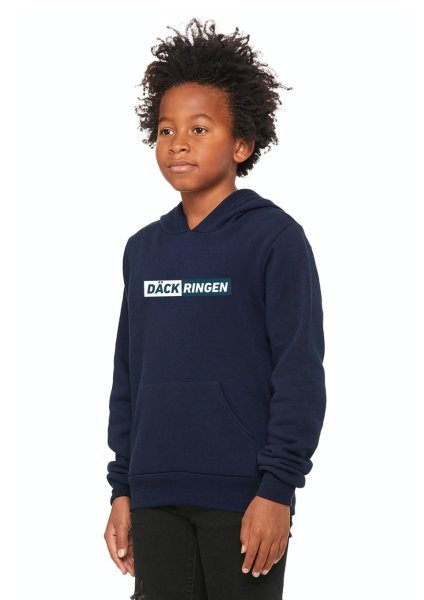 Zoom bild av Barn hoodie Däckringen, marinblå