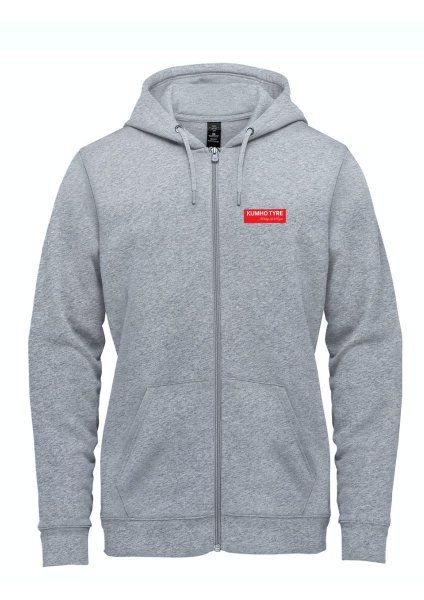 Zoom bild av Hoodjacka Kumho, gråmelerad