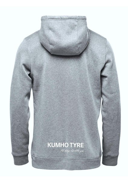 Zoom bild av Hoodjacka Kumho, gråmelerad